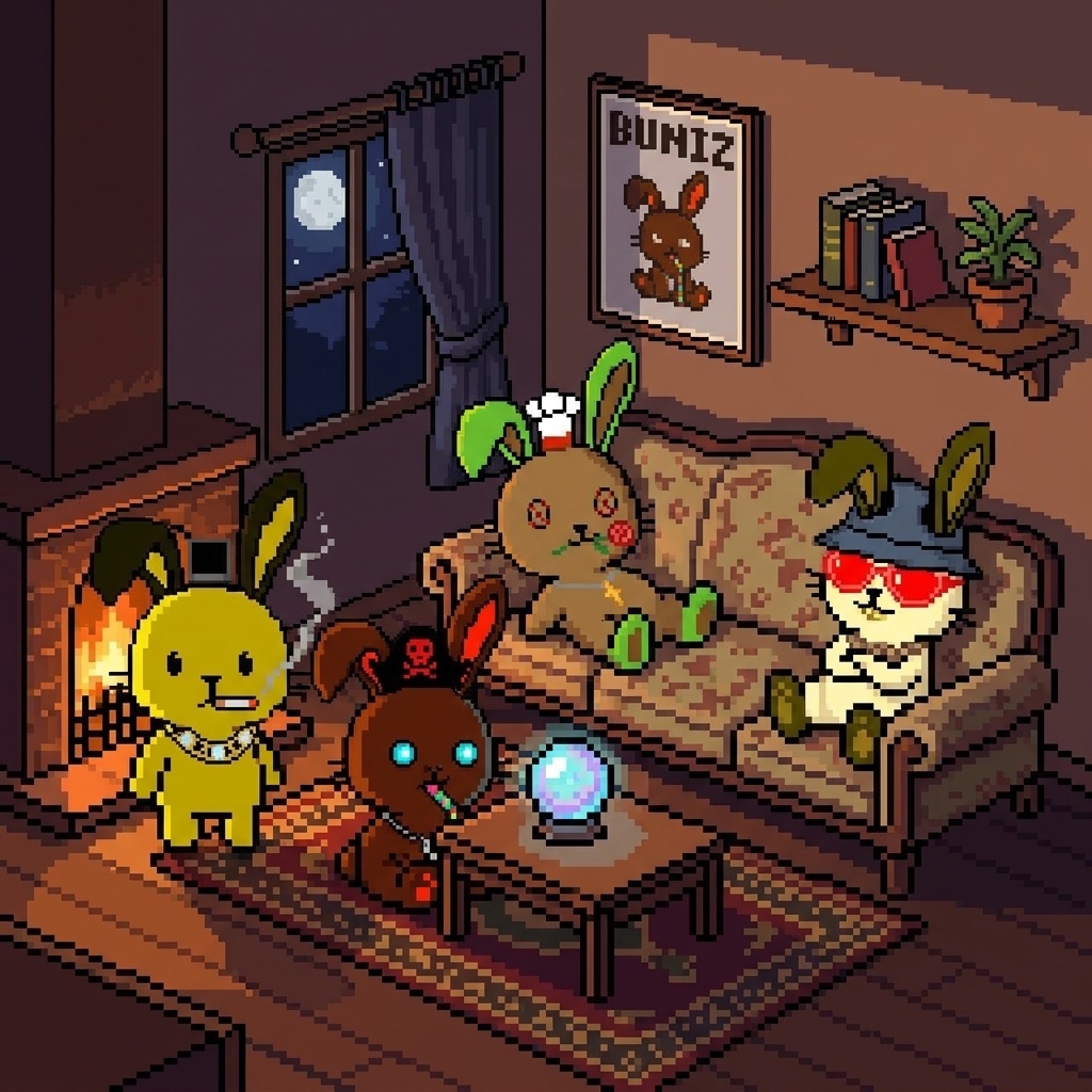 Buniz_NFT's tweet photo. Just another day in the Buniz room 👀🐰

Would you trust these guys?

Early supporters might get picked for a FREE MINT 👀

RT + drop your wallet. https://t.co/U63udnovb3