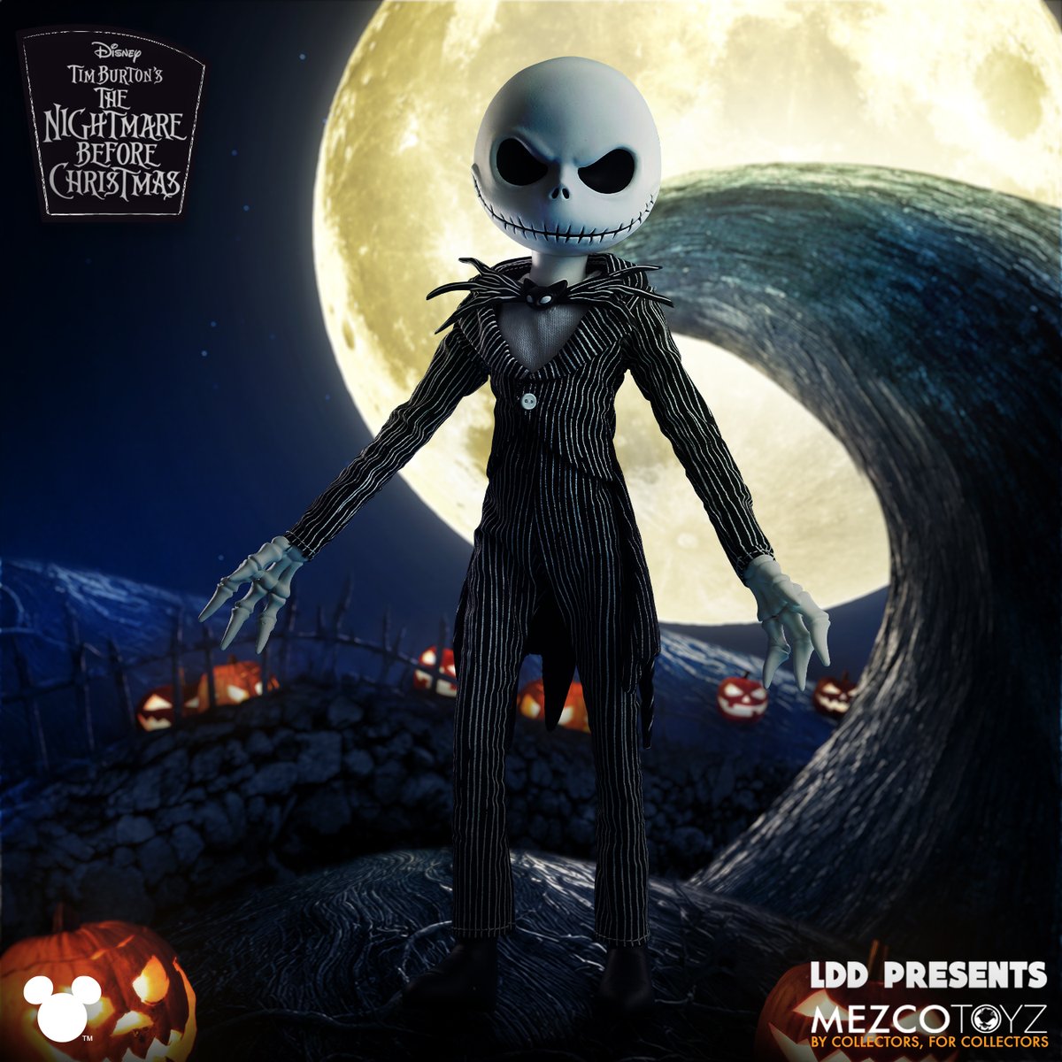 mezcotoyz's tweet photo. Everyone, hail to the Pumpkin King! 🎃💀 #JackSkellington has arrived! Straight from Halloween Town, with his signature stripes, spooky grin, and an all-new body. #LDD #MezcoToyz

Available for Preorder

Check it out here: https://t.co/Rao05aiY10 https://t.co/KwOcCQPa5v