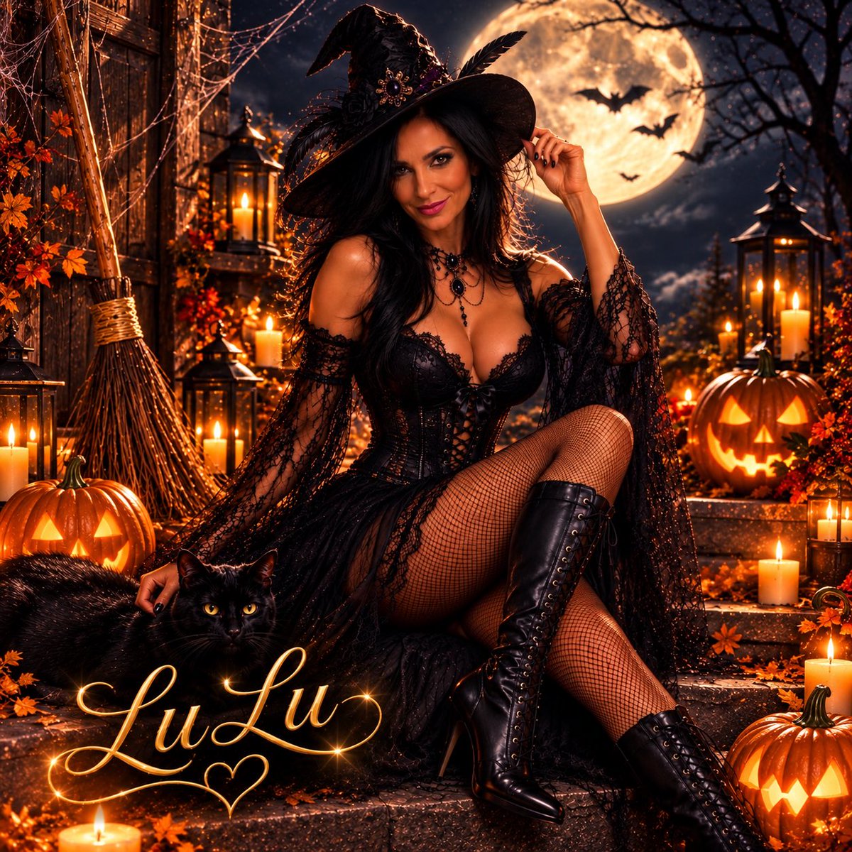 RelaxWithLuLu's tweet photo. Halfway to the #weekend, My Lovelies! 👢🔥
Straighten that #witch #hat, pull on those fabulous #boots & keep going. 🧹🖤
A little #Sweet 😇, a little Psycho 😈 & a whole lotta LuLu.
Follow @RelaxWithLuLu for more October vibes & seasonal mischief! ✨
#RelaxWithLuLu #WednesdayVibes
