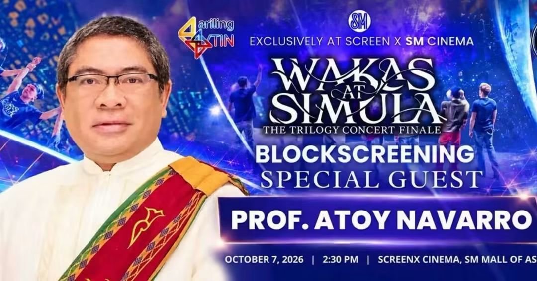 Xiao_Chua's tweet photo. Opening day of Wakas at Simula 
The Trilogy finale in Cinemas Block screening by Sariling Atin and Medikaps 

Attended by invited guests
Batang Mais
Batang Berry
SB19 Mom Tita Gemma 
SB19 Mom Tita Mylene Quitales 
SB19 Mom Tita Aldrene Stephanie Santos 
Drag Queen Mac Coronel https://t.co/RiqdEctVMf