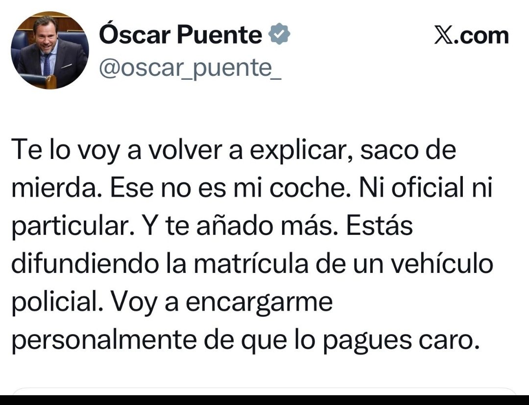 angimjc's tweet photo. @Cristinaqpasaoh @aaansl Es mejor utilizar las formas habituales del señor ministro @oscar_puente_  De hecho, se lo pongo a mis hijos como ejemplo de buena educación, respeto y saber estar. https://t.co/m1QCYPCc7q