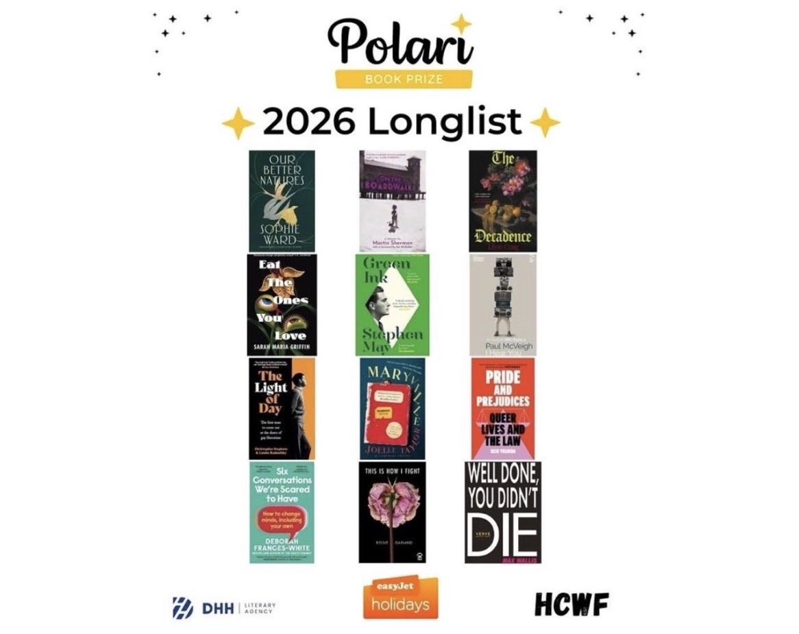 InkandescentUK's tweet photo. Fantastic news today that Martin Sherman's memoir ON THE BOARDWALK is on the long-list for the @PolariPrize. We are #chuffed! Ten years. Still burning. https://t.co/8Lat4zDyZA