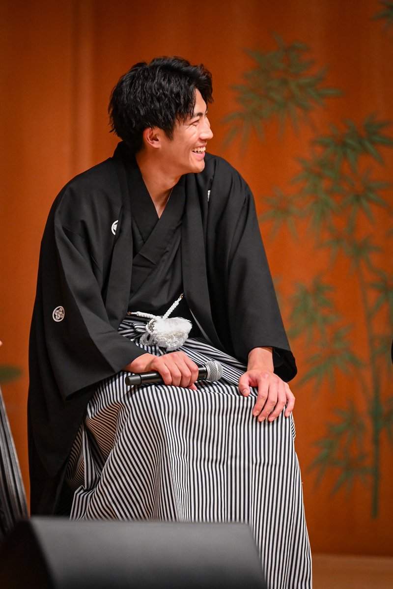 be_eri_chi_zm's tweet photo. 2026.10.07📍名古屋能楽堂
ウルフドッグス名古屋 新体制発表会

#ウルフドッグス名古屋
#宮浦健人 選手
#水町泰杜 選手 https://t.co/Q8YrXEQDiN