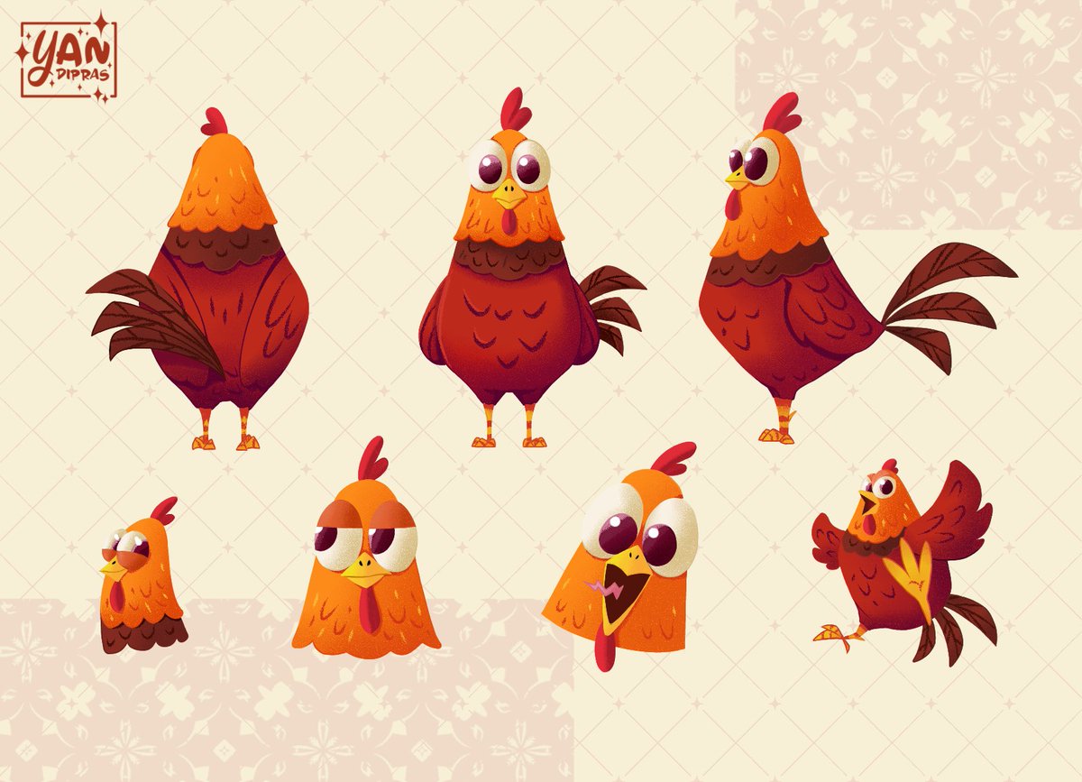 si_yandipras's tweet photo. Buat yg belom tau, aku pernah bikin Character Sheet seekor ayam krna gabut 😁 https://t.co/afp2KUQTDC