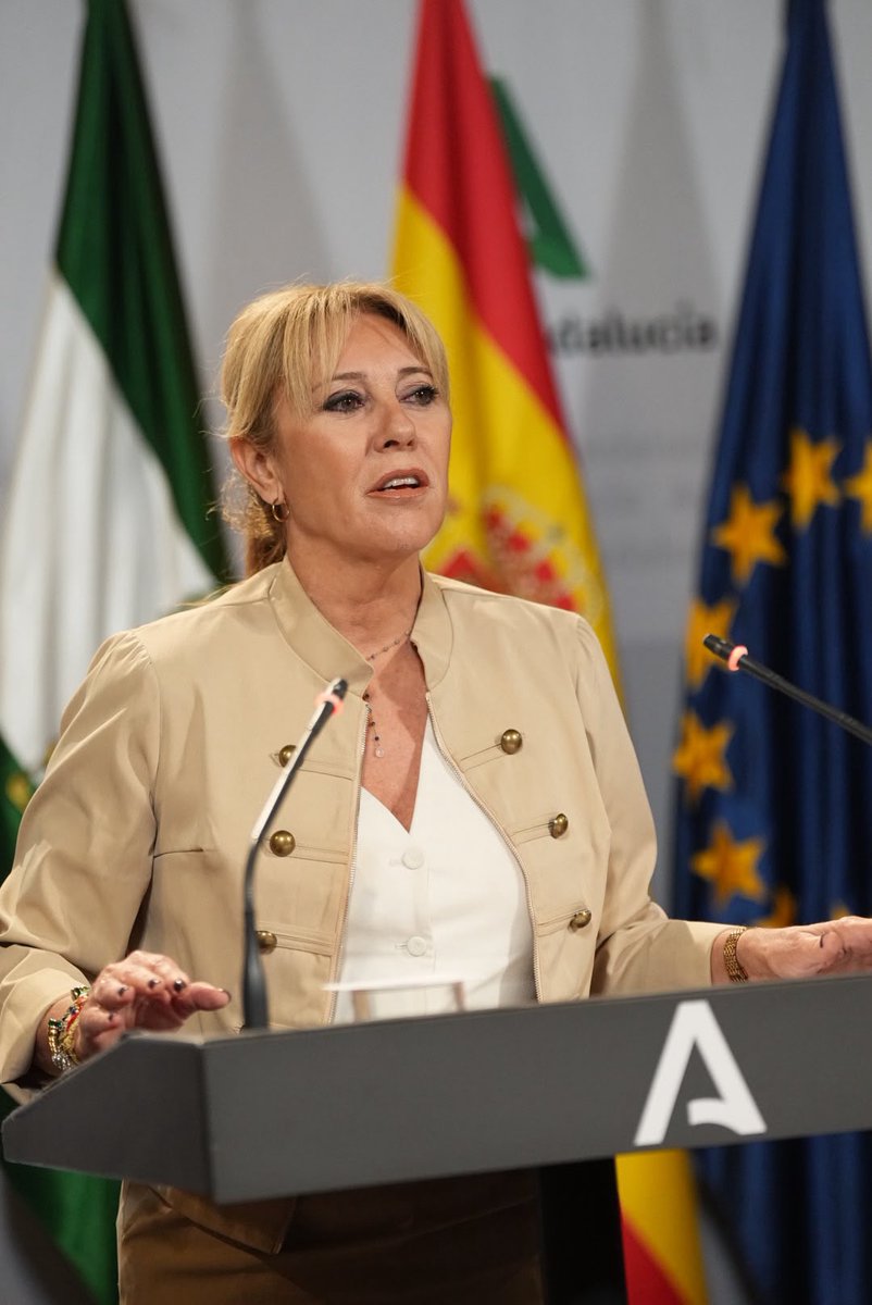 AndaluciaJunta's tweet photo. @CarolinaEspanaR 🔊@CarolinaEspanaR: Desarrollo del proyecto para el bienestar emocional y salud mental de los niños y niñas en Andalucía.

Es un proyecto europeo, el programa piloto se ha desarrollado en Málaga con 40 menores, y ahora se extiende al resto de la comunidad. https://t.co/ZF44iI6TXH