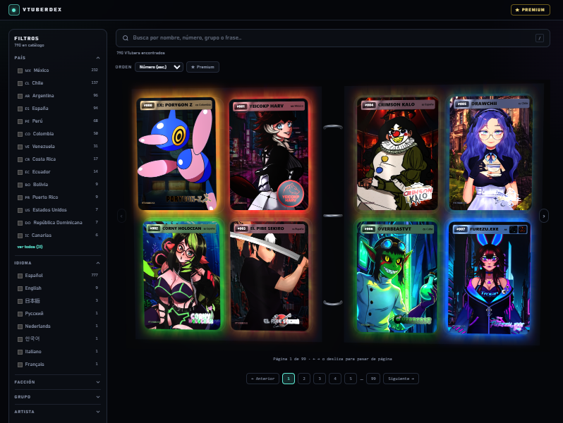 Ritcher_Code's tweet photo. ✨ ¿Qué es VTuberDEX?
VTuberDEX es más que un proyecto: es una gran Wiki con alma de J-RPG, creada para preservar, organizar y dar visibilidad a todos los VTubers de habla hispana, sin importar su tamaño, números o alcance.

Aquí, lo que realmente importa no es la fama.
Importa tu identidad, tu esencia y la historia que has construido.

⚔️ ¿Cómo funciona el proyecto?
Cada VTuber que forma parte de VTuberDEX es registrado mediante dos pilares fundamentales:

🔹 Carta del personaje
Un espacio dedicado a tu identidad como VTuber: tu modelo, logo, país de origen y las facciones asociadas al RPG.

🔹 Página web propia
Una sección informativa y documental diseñada con una estructura inspirada en los juegos RPG, para presentar tu perfil de una forma única y memorable.

🌎 ¿Quiénes pueden participar?
Todos los VTubers de habla hispana pueden formar parte de VTuberDEX, siempre que cuenten con:

✔️ Avatar o fanart
✔️ Logo
✔️ Lore propio

No importa si estás empezando o si ya llevas tiempo en este camino.
No importan los seguidores: importa quién eres.

🚪 ¿Cómo puedo entrar a VTuberDEX?
Puedes unirte a través del formulario oficial:

👉Formulario paginas web:  https://t.co/rqHqg8QyAi

📜 Requisitos importantes:
Para cuidar y respetar el trabajo creativo de la comunidad:

- El arte debe ser original
- No se aceptan modelos plagiados

Respetemos el esfuerzo de artistas y creadores.
Si cumples con ello, entonces las puertas están abiertas.

Bienvenid@ a VTuberDEX.
Tu historia también merece quedar registrada.

Nuestra página principal: https://t.co/2t2QgCI7Nz
