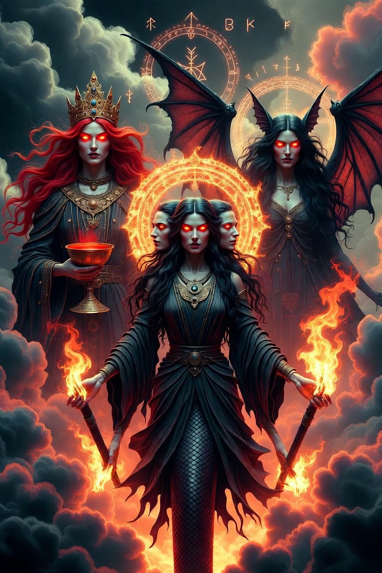 thatpaganbloke's tweet photo. My spiritual path and practice is centred around and focused upon Babalon, Hekate and Lilith. A working cosmogony of the Divine Feminine.
#pagan #paganism #goddess #divinefeminine #hecate #hekate #lilith #spirituality https://t.co/a98HaZ41L1