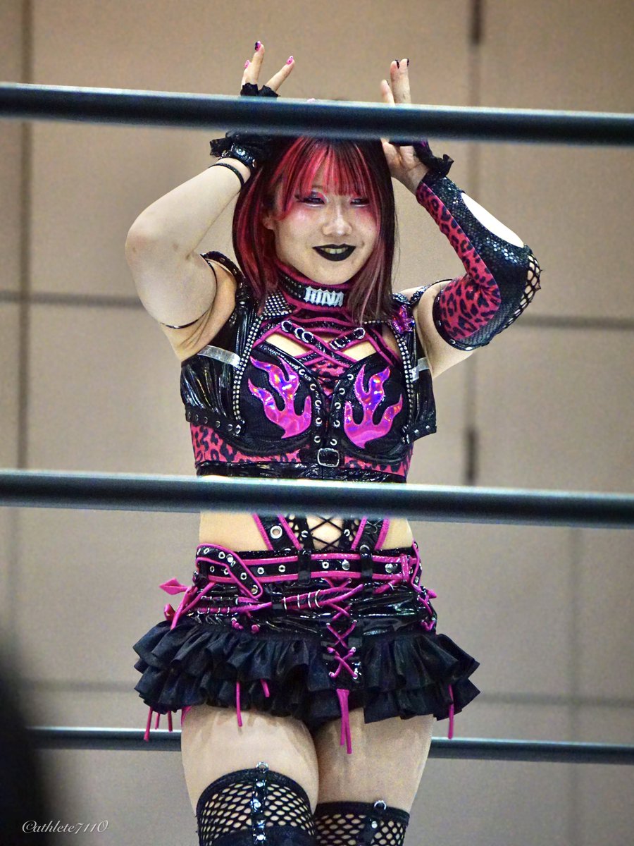 athlete711O's tweet photo. 2026.10.4 ツインメッセ静岡
STARDOM in SHIZUOKA 2026 Oct.
吏南選手
#STARDOM 
#吏南 #HATE https://t.co/yTO2zYRbDj