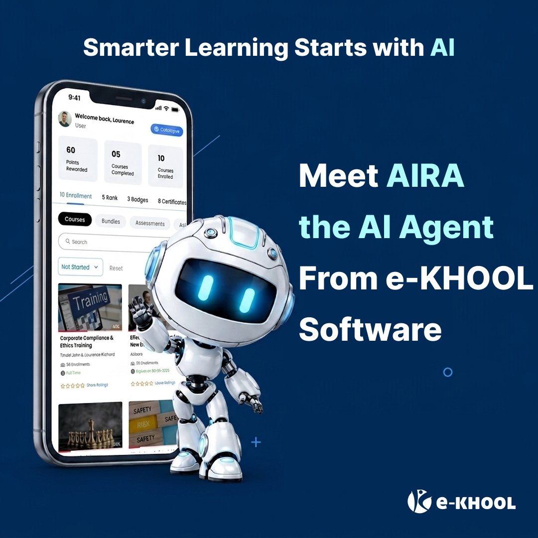 EkhoolLMS's tweet photo. Smarter learning starts with AI Meet AIRA, e-KHOOLโs AI Agent for intelligent, personalized learning experiences.
๐ https://t.co/IjFZYDwcob
#aira #ekhool #aillearning https://t.co/WXg0CN28Wd