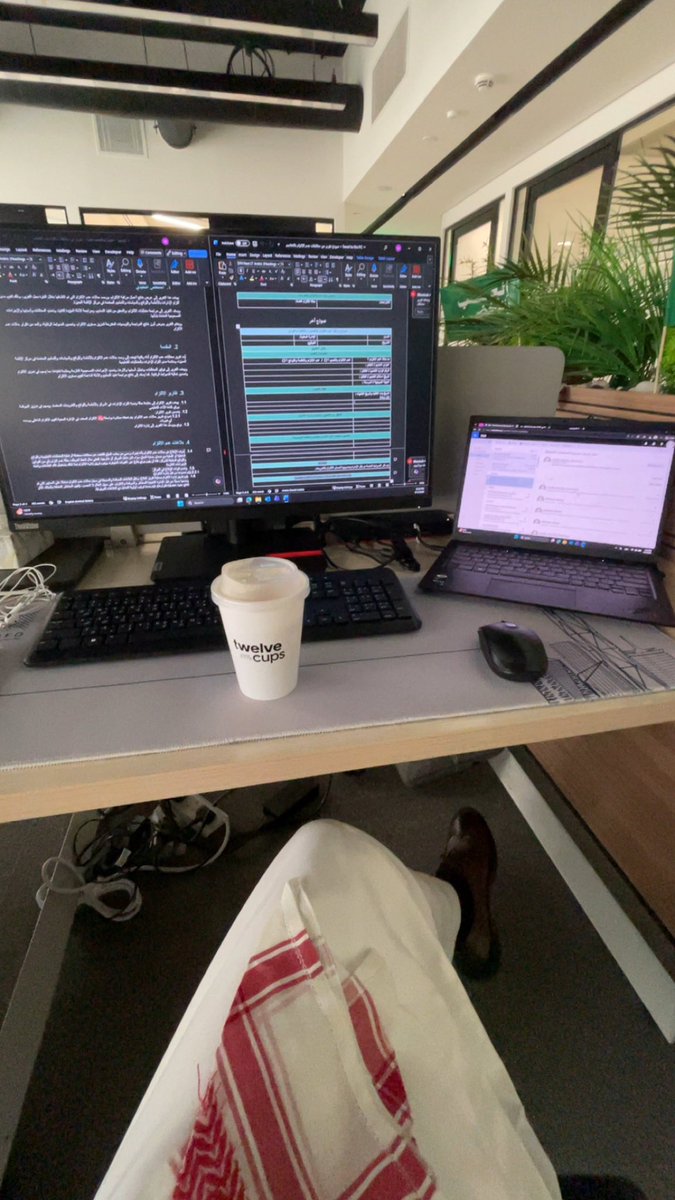 vFariis's tweet photo. أول يوم دوام بعمر 24 ☀️🧑🏻‍💻 https://t.co/umh6jhjwcf