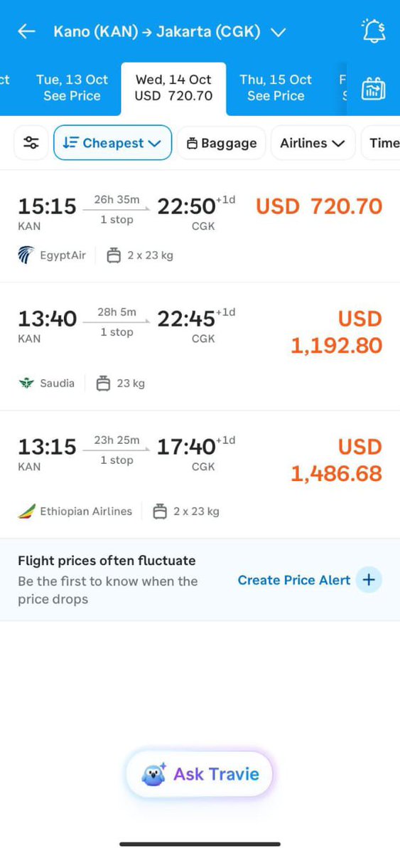 Lilkumsh's tweet photo. Good morning, sir. I  won a fully funded scholarship to study in Indonesia, which covers my tuition, feeding, accommodation, and other expenses. However, I need about $700 for my flight ticket from Kano to Jakarta. Please, I sincerely need the support of members of the public to make this opportunity a reality. Any amount will be greatly appreciated. 🙏
ACCOUNT DETAILS
Name: Muhammad Ali Kumshe
Account Number: 4271990918
Bank: Zenith Bank.