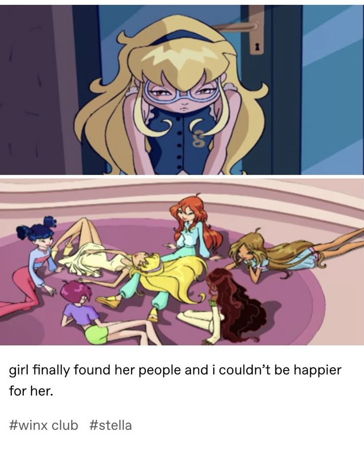 thebloomix's tweet photo. This Tumblr post has opened my eyes to something... Kid Stella was probably a loner. I don't think she had that many friends. In S3, she even mentioned a secret spot near her castle where she went to hide when things turned sour. The Winx are the best thing that happened to her. https://t.co/mkWEfedWut