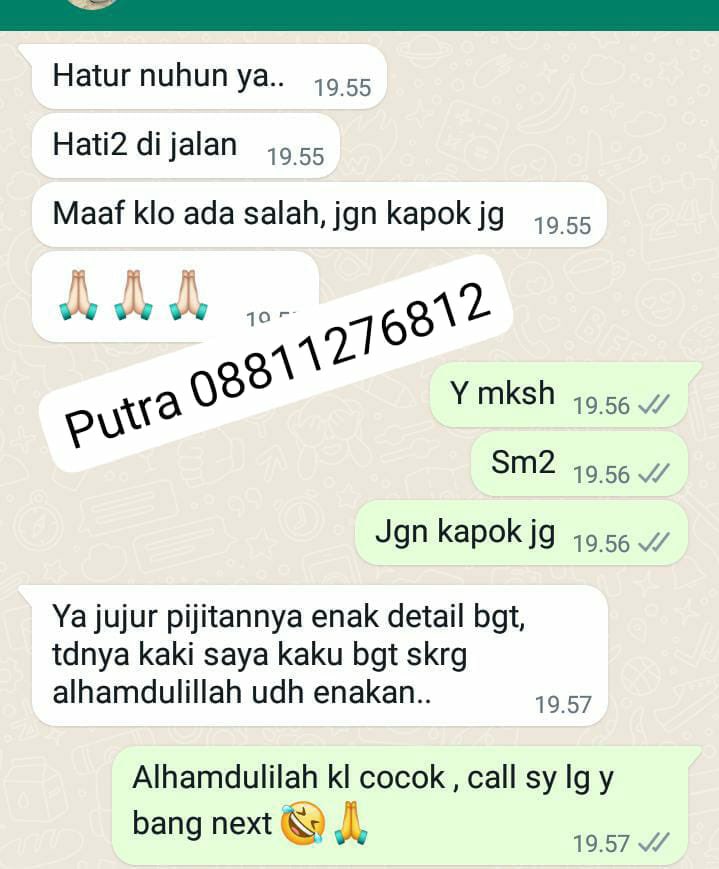 putra_msg's tweet photo. NO SCAM ( since 2016 ) 

- Ready Massage , luluran scrub &amp; kerokan.
Minat bisa reservasi / wa or tele 08811276812 / https://t.co/1ie6NDPxss  Terima kasih 🙏🏻

#pijatjakarta #massage #massagejakarta #pijatbsd #pijattangerang #pijatpria #pijat #pijatbekasi #pijatdepok #pijatbintaro https://t.co/Um7869jJAN
