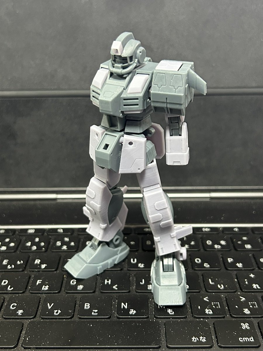 M_ni_sama's tweet photo. #ガンプラ 
アクアジム、形になってきた。
HGのポリキャップ使っているから、きっとHGのガンプラ https://t.co/HP22IiBpNj