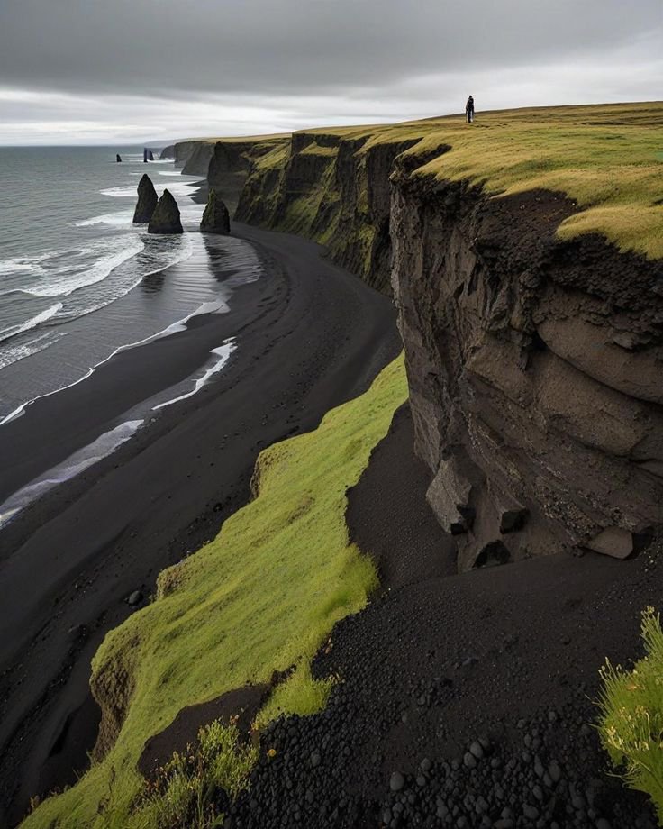 natureaest's tweet photo. Black sand beach iceland 🇮🇸 https://t.co/BUHxEg6mzN