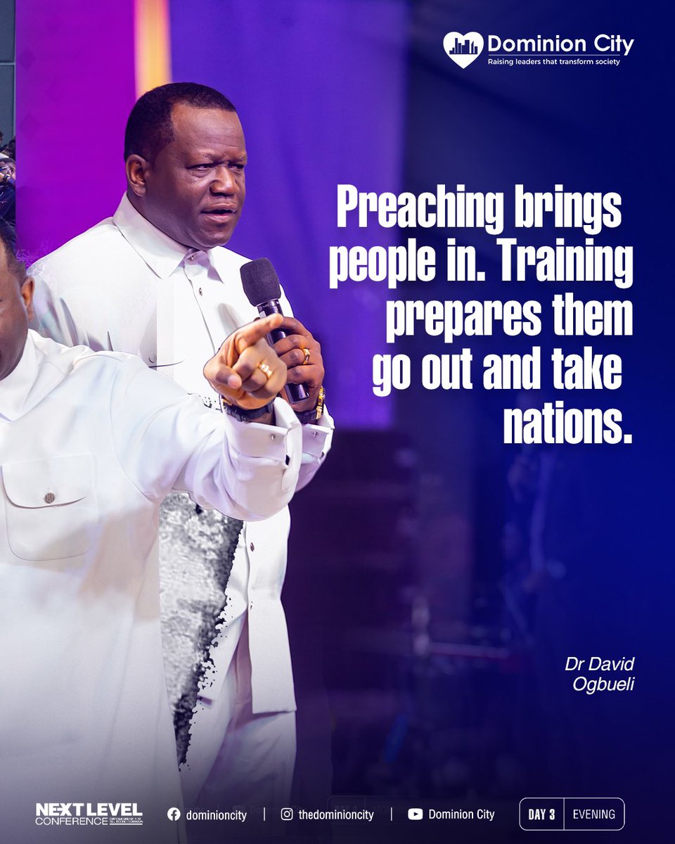 dominioncitylag's tweet photo. Excerpts from Dr David Ogbueli’s session
#DominionCity #DCNextLevelConference2026 #DrDavidOgbueli
#SessionNuggets https://t.co/YWZuxADcdk