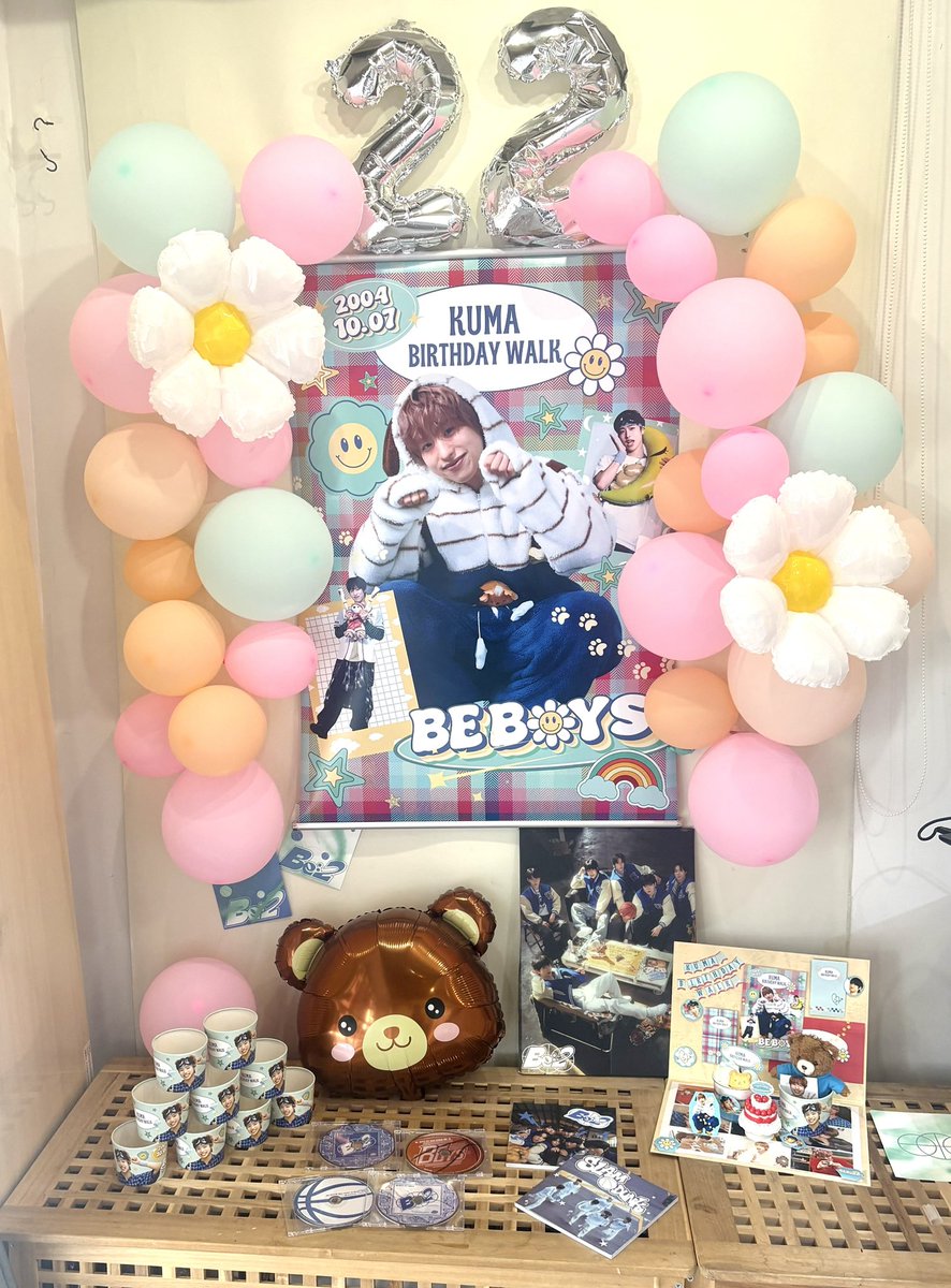 pink__jjang's tweet photo. 💫10/7 *･゜ﾟ･*･HAPPY TAKUMA DAY*･゜ﾟ･*🐻🩵

🎀 @CafeTIAM さん🎀

#HAPPY_TAKUMA_DAY
#KUMA_BIRTHDAY_WALK
#walk_to_you https://t.co/Db96YQ3Leq