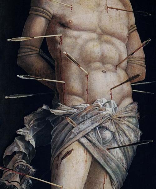 artenpedia's tweet photo. St. Sebastian (Detail), 1490
by Andrea Mantegna https://t.co/sqzyRuhUsD