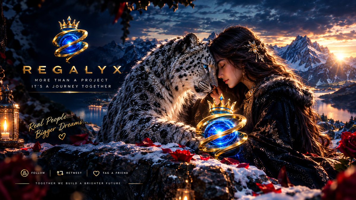 RegalyxOfficial's tweet photo. ❤️ Some connections are meant to last.

REGALYX is more than a project.
It’s a journey we build together. 👑

If you believe in loyalty, vision, and community:

❤️ Follow
🔁 Retweet
👥 Tag someone who should be here with you.

Let’s see how far we can go — together. 🚀

#REGALYX https://t.co/77KSPW2Af4