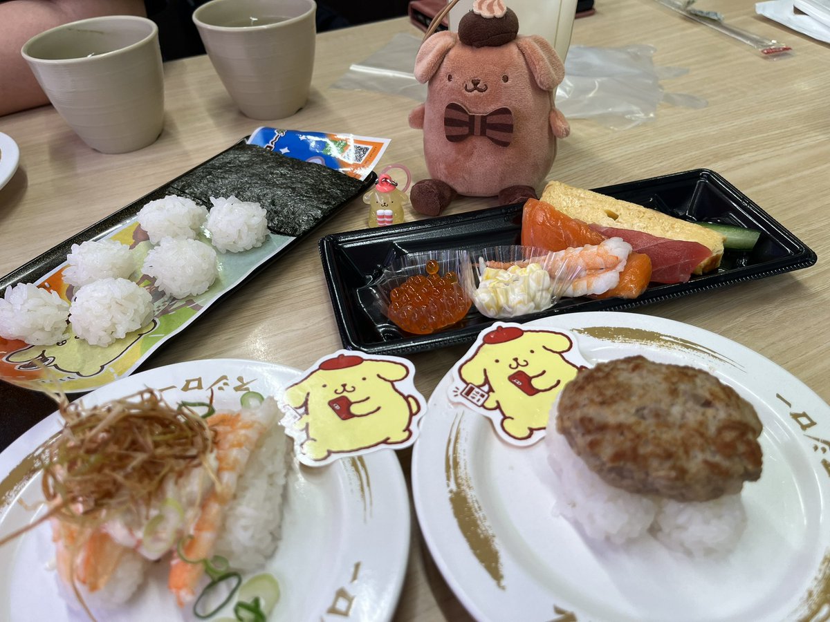 4_pudding_3kn's tweet photo. スシロープリンくん(∩´∀｀∩)
午前中たべてきた！ https://t.co/83Uugog1o1