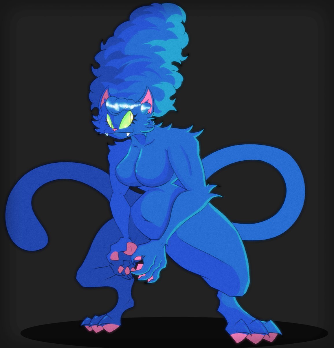 Jontanium's tweet photo. Seems to me like its Parge (Panther marge) Season!! https://t.co/ccMJ4J6YFJ