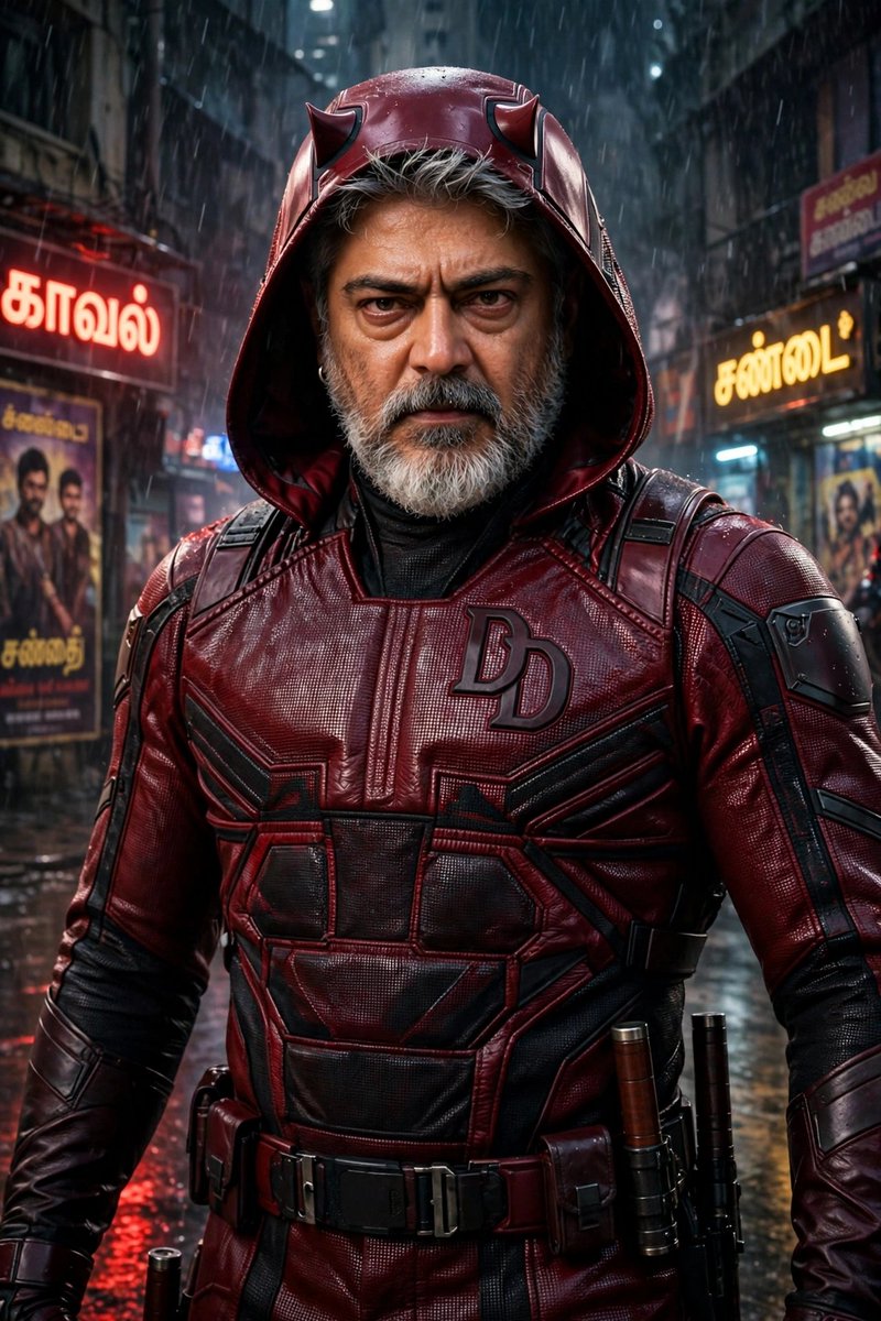 RanjithAk64's tweet photo. #Daredevil Thala 🤯📈🔥 
#ajithkumar second look eappaaa Tharikuthu https://t.co/YbbHROZihR