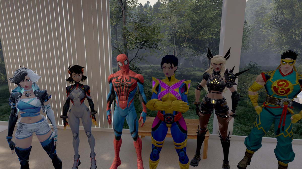 TheDok1998's tweet photo. [Team Guardian] Chapter 1 Part 6
New Day 

#MarvelRivals #SpiderMan #Psylocke #magik #peniparker #LunaSnow #ironfist #IronMan #SpiderSai #TeamGuardian #SFM #sourcefilmmaker #3d #fanart #comic https://t.co/chOWd4nBz3