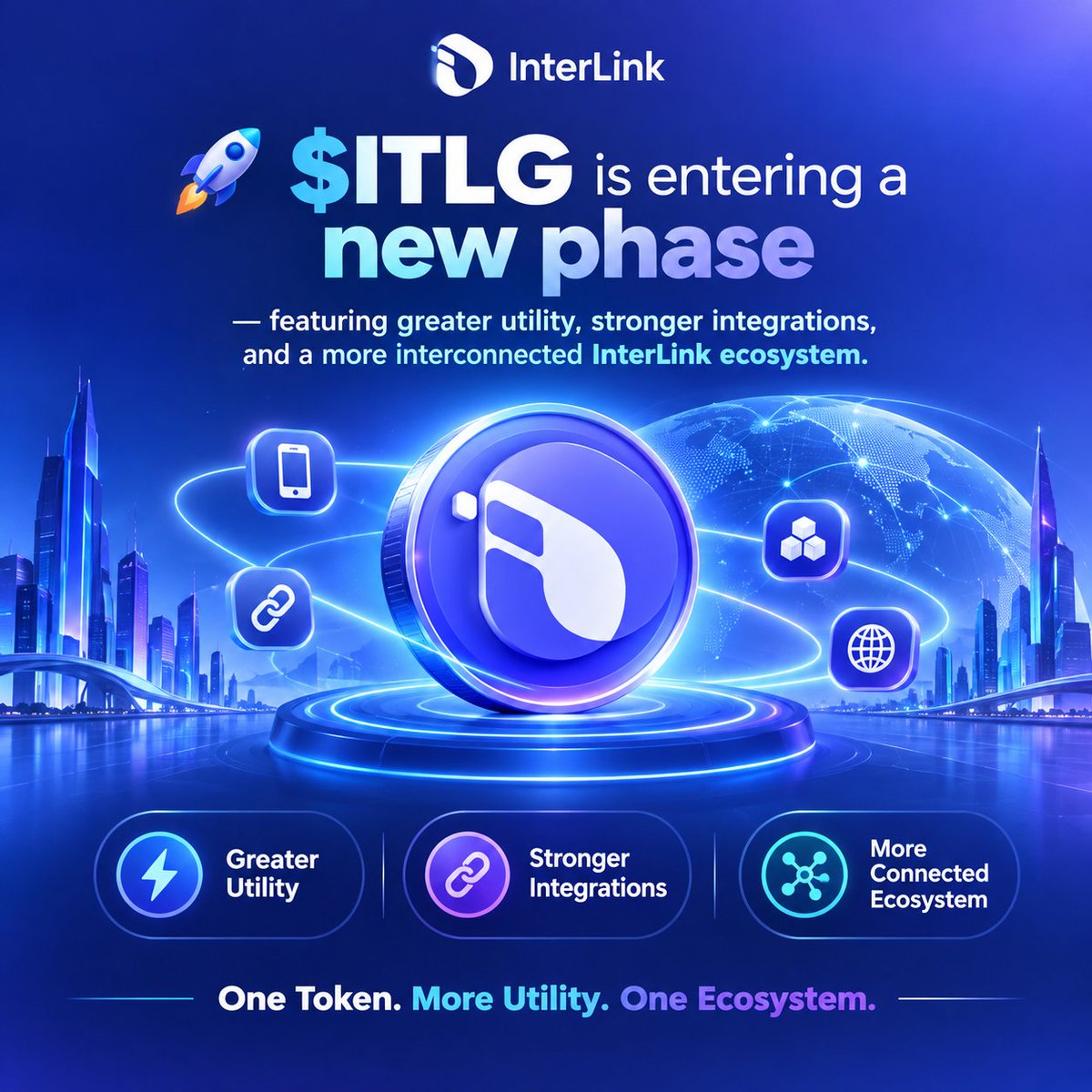 Johirul7676's tweet photo. 🚀 $ITLG is entering a new phase — featuring greater utility, stronger integrations, and a more interconnected InterLink ecosystem.
🌐 One Token. More Utility. One Ecosystem.

#InterLink #ITLG #ITL https://t.co/MudaILQm5c