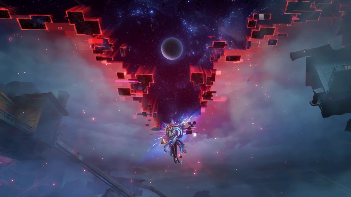 HourlyTeyvat's tweet photo. 🚨 STORY LEAKS/SPOILERS 🚨

Being an Allogene, ascending to Celestia and becoming a god is a lie.

Celestia is using visions to filter souls and uses these souls to sustain the false sky, which is made up by souls who had visions when they were alive.

Via Full Stop Chan &amp; HXG ❄️ https://t.co/byitNkUcf9