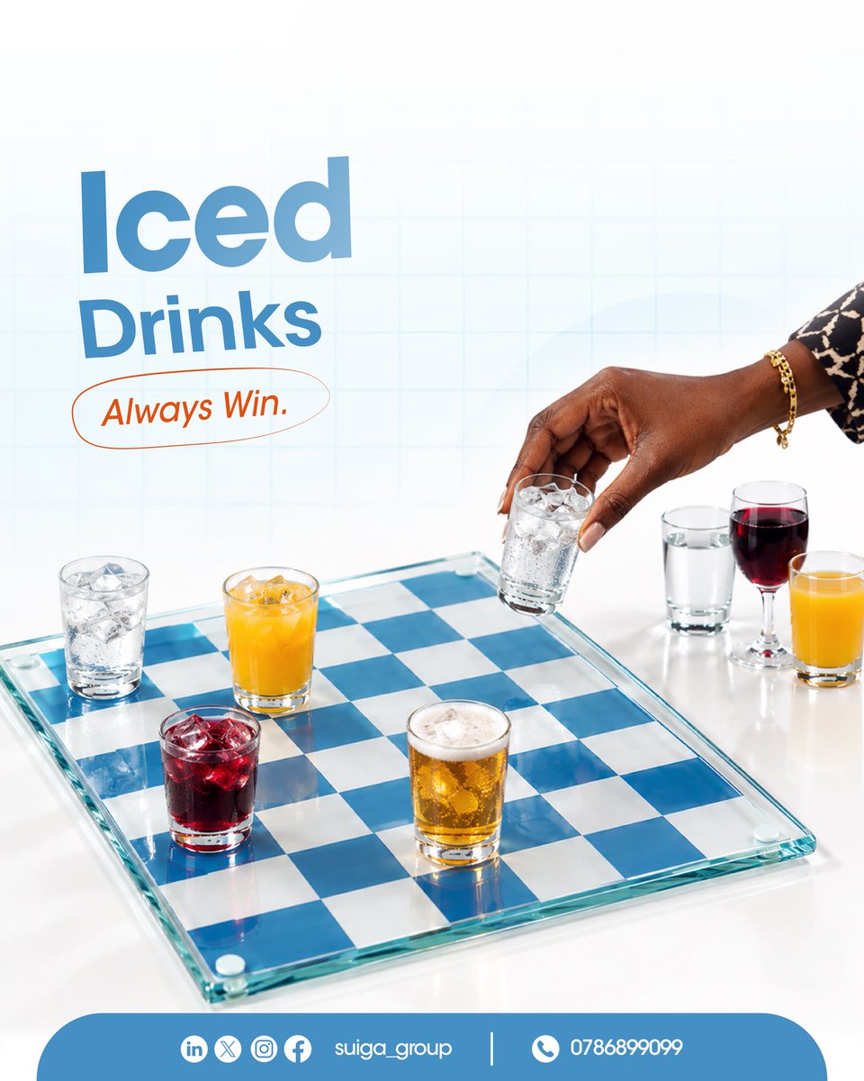 suiga_group's tweet photo. Checkmate. ♟️ Warm drinks never stood a chance.

Crystal clear ice for your bar, restaurant, or event. 🧊
Message us on WhatsApp to order.

📞 0786 899 099
📩 DM us to order.

#suigagroup #premiumice #kigali #icedelivery #staycool #Rwot https://t.co/Ar5sPBuNqv