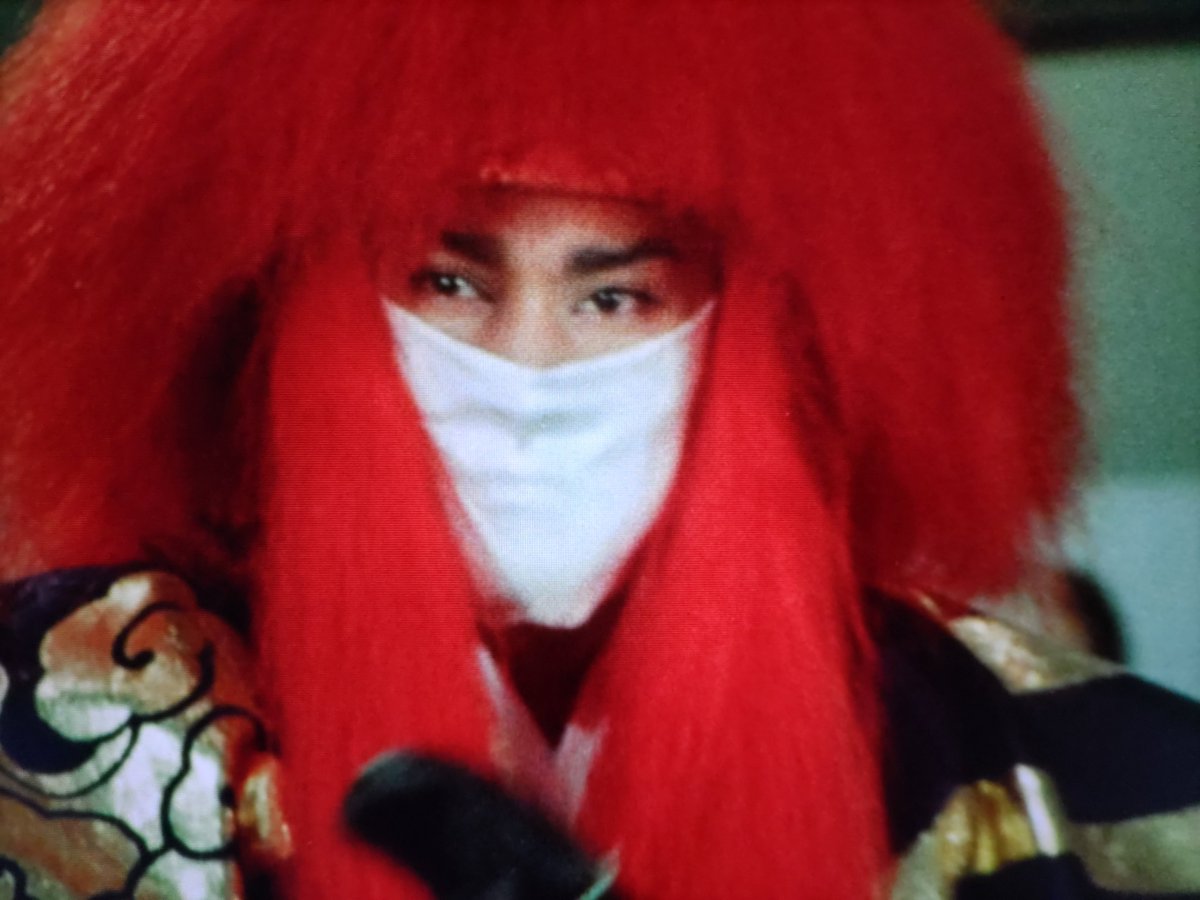 FYxsLyZlXs56281's tweet photo. 赤獅子姿の上様

め組に正体バレしないように目だけ…でもイケメンです
•̀.̫•́✧ https://t.co/dIqnOsRtJt