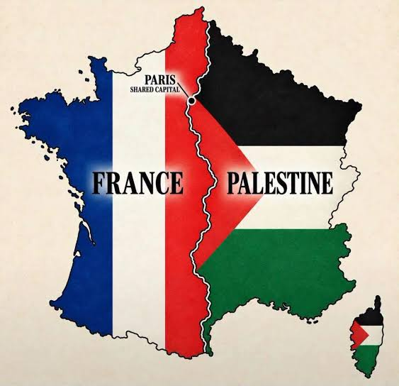 TomTSEC's tweet photo. I wonder if France is moving towards a "two state solution?" https://t.co/67KwpgMTMO