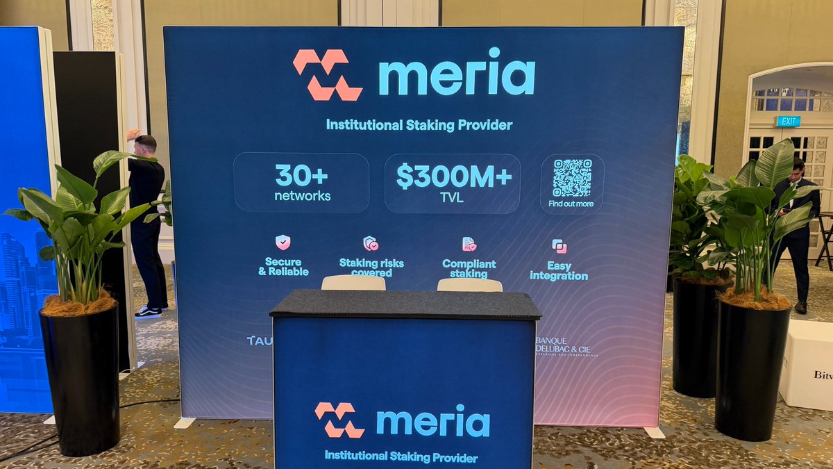 Meria_Finance's tweet photo. The Meria team was in Singapore for the @Yield_Summit !

Didn't catch you there? Check out our latest posts to find out which upcoming events we could meet at 🙌 https://t.co/2os5wzASU6
