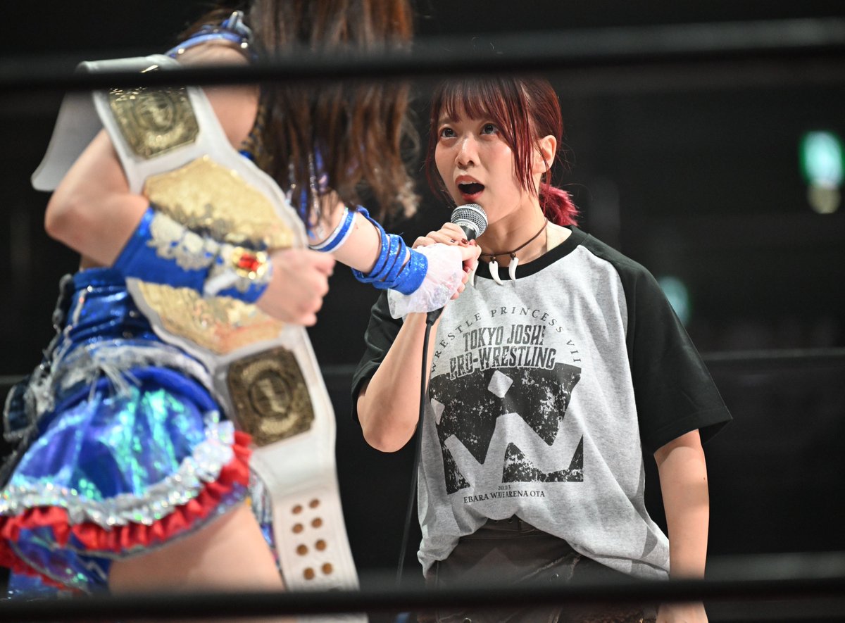 YK_NYR99's tweet photo. 東京女子プロレス 10/3
エバラウェーブ 大田
東側最前列からの風景 その48

#荒井優希
#鈴芽 https://t.co/EY6MP9OSTV