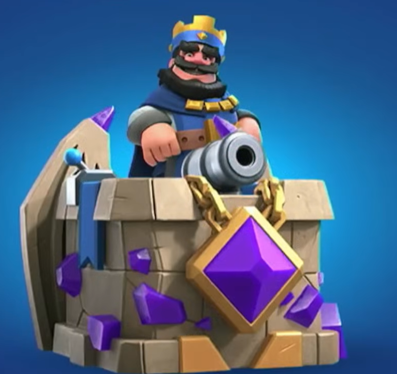S8TOOFUN's tweet photo. @emilia_royale @ClashRoyale @Dcmat For some of the tower skins when selecting them it doesn't show the princess tower, only king. I know its a small thing but is it being worked on? I attached a picture https://t.co/vA8DT6rTtu