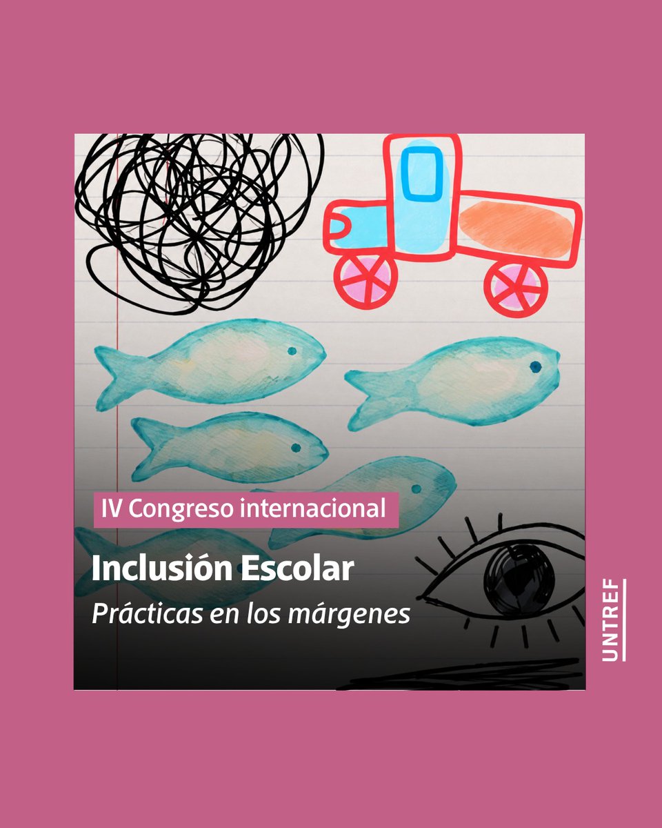 UNTREF's tweet photo. Conferencias, mesas y debate sobre enseñanza, IA, educación emocional y comunidades inclusivas. 📚🤝

🗓️ 22 y 23 de octubre 📍 Sede Caseros II (Valentín Gómez 4752) ➡️ Actividad arancelada
✍🏼 Inscripción: https://t.co/dbs4dXokrE📄 Programa: https://t.co/nhBWnXQvwK https://t.co/5PUkdDvghH