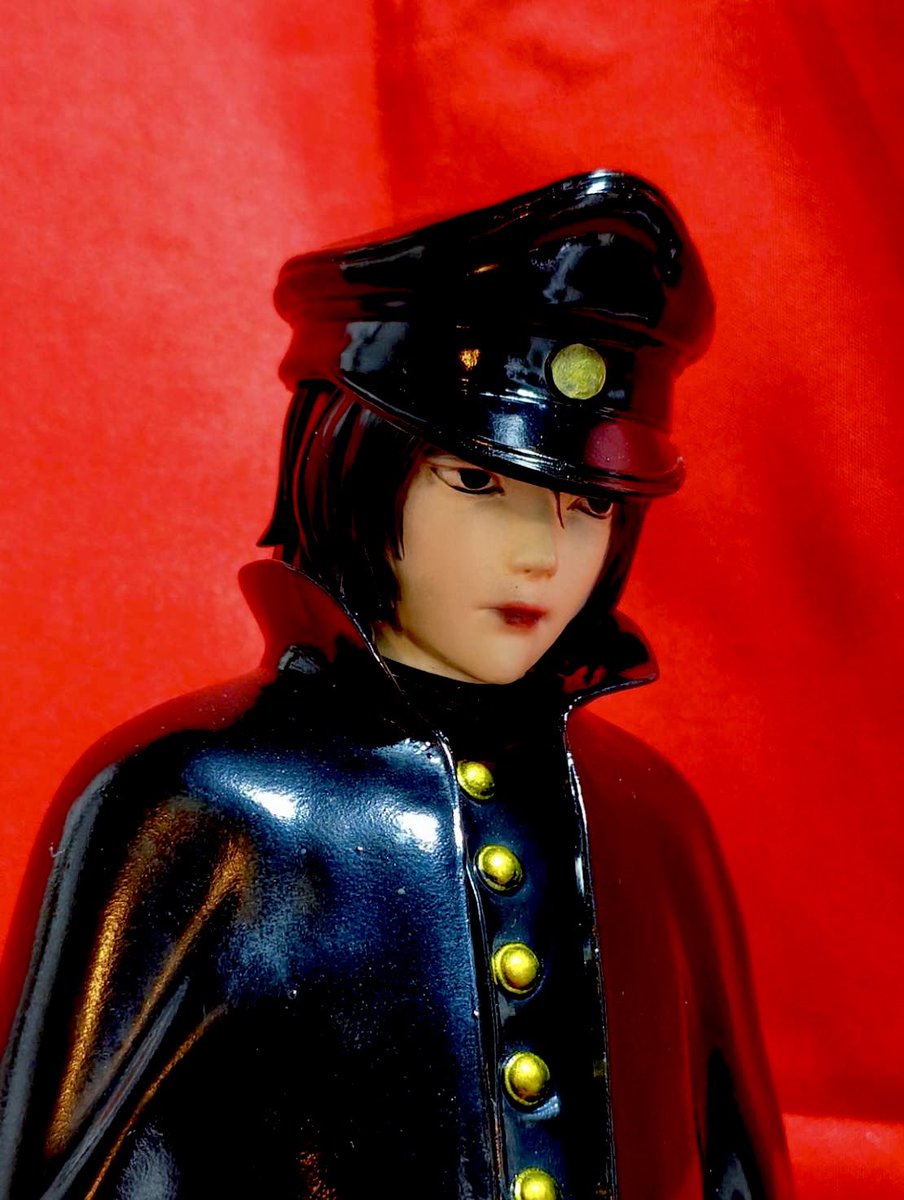 NAGARE6666's tweet photo. 螺旋　トグロ丸（人間体）
（帽子は明鏡に付属します）
#ソフビ #sofvi #sofbi #暗黒エンターテイメント https://t.co/PPh6U0S4UQ