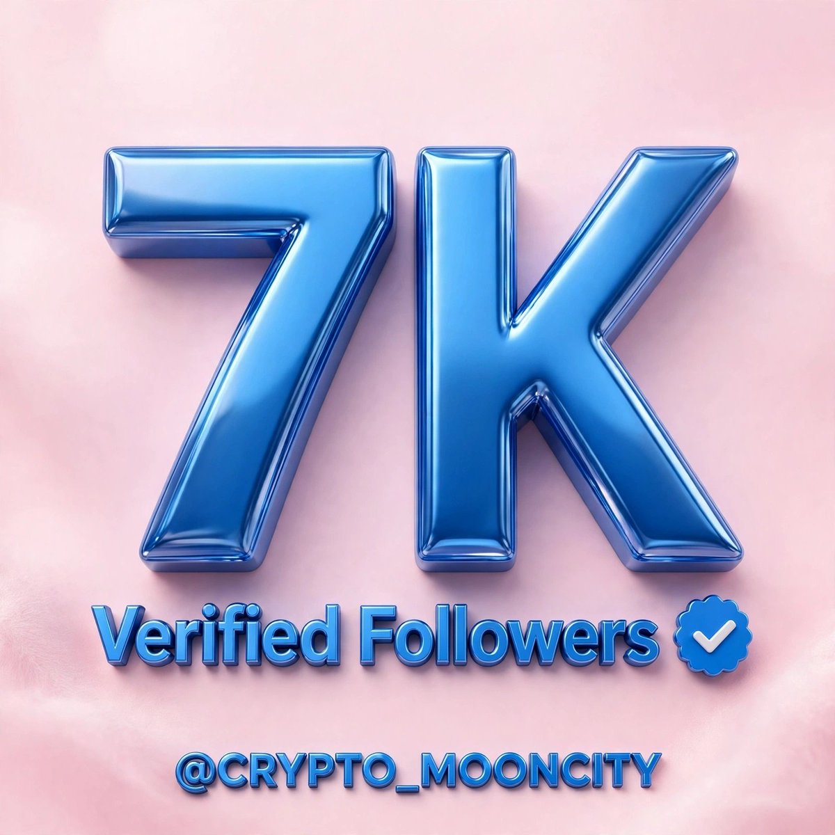 crypto_mooncity's tweet photo. If you need 💙 7K+ verified followers 🌟🚀🔥

Drop “Yes” 👇💬⚡

I’ll help your page climb closer to the next level. 📈🏆✨ https://t.co/TJSe6FGvOc