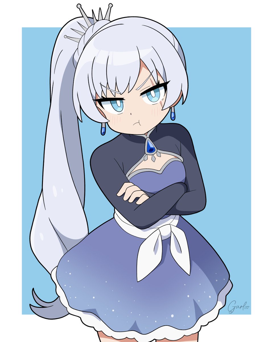 Garloo2's tweet photo. Inktober Day 7: Weiss Schnee - RWBY https://t.co/ONZLsLfhca