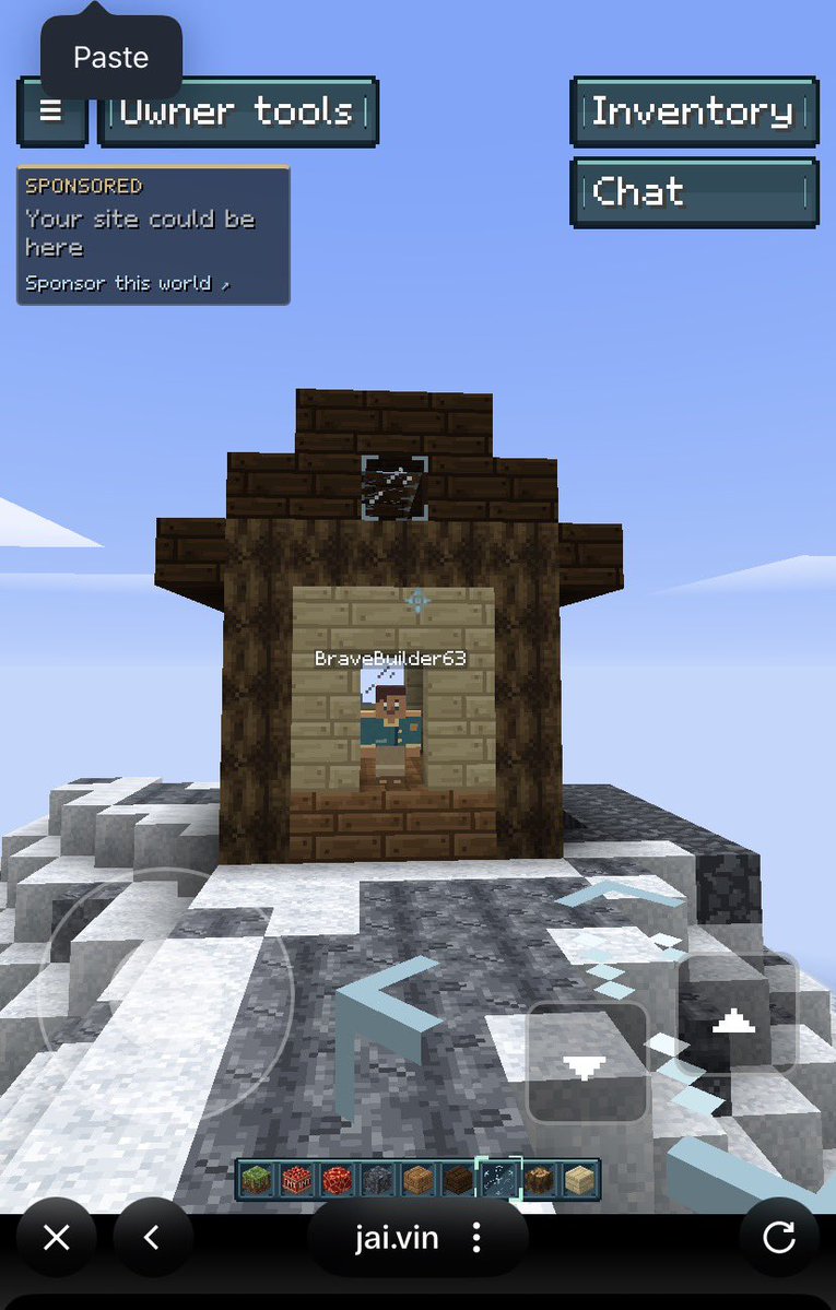 aleefdany's tweet photo. me and my girlfriend built a small house and flower garden. this project is cool asl only if the creator add more items 🥹 https://t.co/Xbr6Ci6fzl