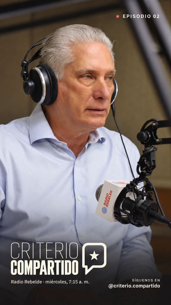 cmbf77's tweet photo. 🏘️📻 La capacidad de los barrios y municipios para encontrar soluciones propias resultó una de las temáticas del espacio @CriterioComCUB de hoy, con el presidente @DiazCanelB.

#UnidosXCuba https://t.co/cLtAOHUngY