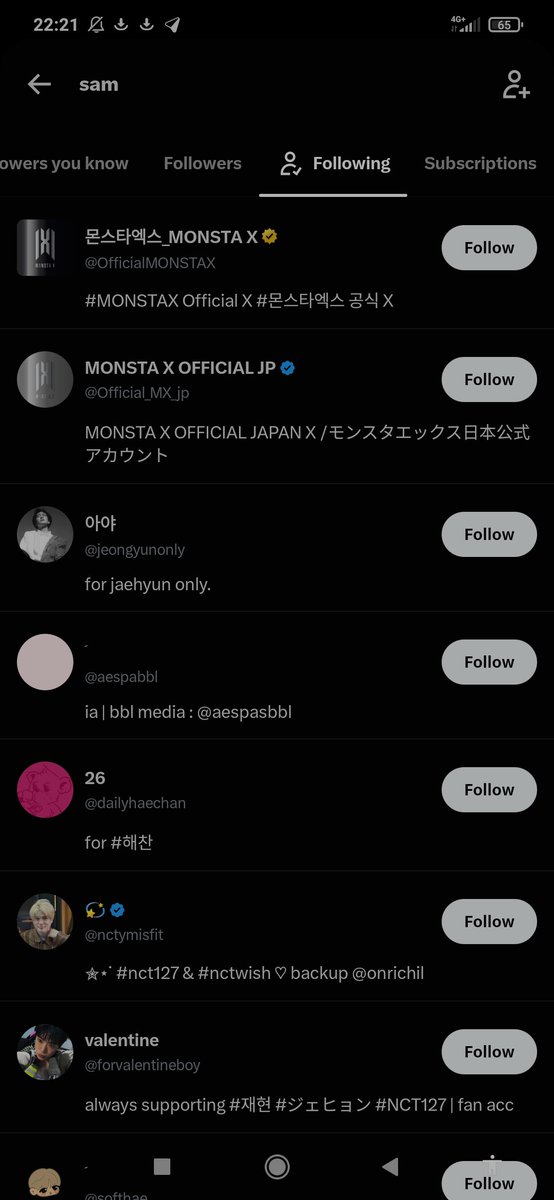 JS121315's tweet photo. Pay attention to the accounts they’re following. They’re not even a coer. They’re an sm stan using Cortis and coers name to spread hate toward BTS, so just block them. In the end, both BTS and Cortis are the ones receiving hate because of this. https://t.co/H4DWV2W8EK