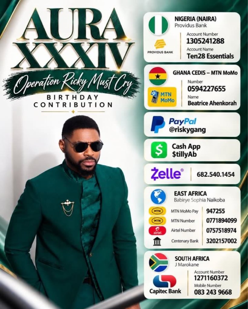 Dinorbae's tweet photo. To my lovers and fans of BBN who were entertained by my fave in the house, please come and support me let’s give him a befitting birthday 🙏🙏🙏😭😭.
#RickyJumbo
#BBNaija https://t.co/aWQ9VsrcnA