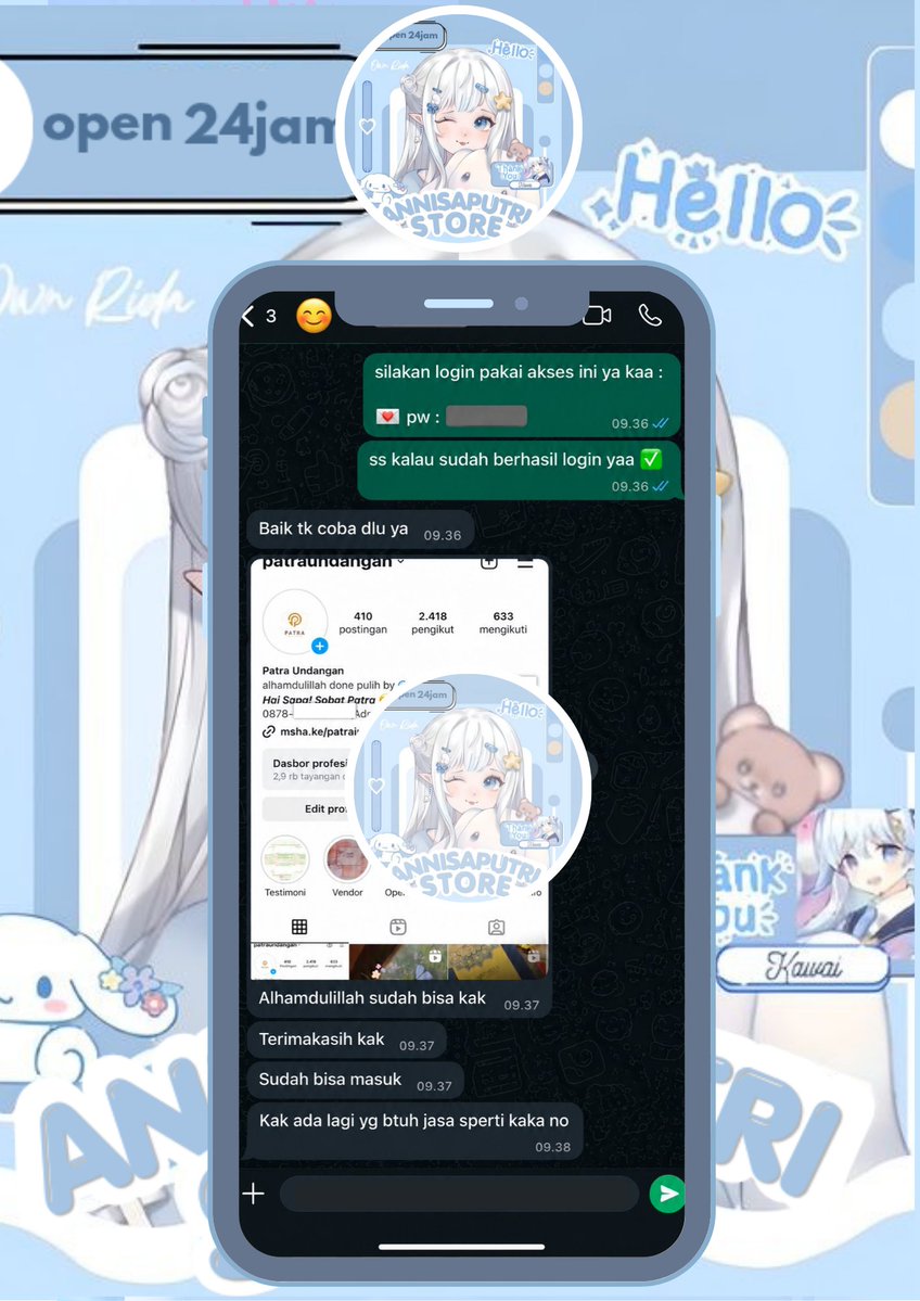 spavrls's tweet photo. Malam ini udah open jasa pemulihan akun dan jasa balikin akun, hack akun, sadap whatsapp privasi 👀

-instagram, tiktok, whatsapp, line, facebook, x, gmail, tele dll

✧˚ jasa hapus akun
- facebook, tiktok, instagram, line, whatsapp, x, dll🤳

fastrespon by wa di bio📲 https://t.co/Ek0mZz9Kda