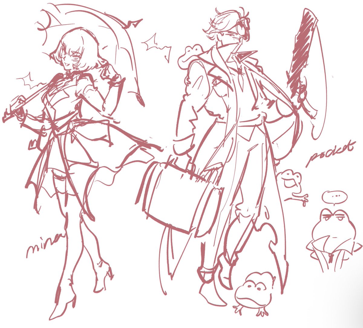 camiyaki's tweet photo. batcase sketches https://t.co/6P0NDwIHgi