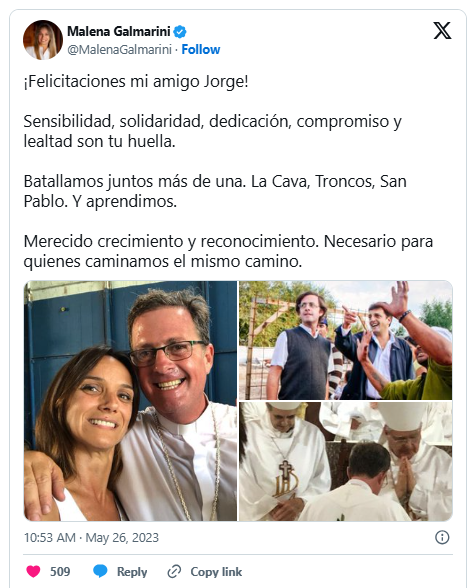 Tomidiazcueto's tweet photo. Hay muchas notas que hablan de focos de tensión de la Iglesia con el Gobierno por el "aumento de la pobreza", "presupuesto" entre algunos puntos.

"La tensión" manifestada por Garcia Cuerva: https://t.co/Zo14jyyvYh