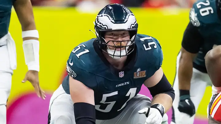 TradeVerdicts's tweet photo. The Ravens have landed Cam Jurgens in a trade with the Eagles.

Trade Verdict:
Eagles: B+
Ravens: B

To Philadelphia:
2028 2nd-round pick
2027 5th-round pick

To Baltimore:
Cam Jurgens (C)
2027 7th-round pick

https://t.co/8lGElWl9Sh https://t.co/c5ZQl5vnW5