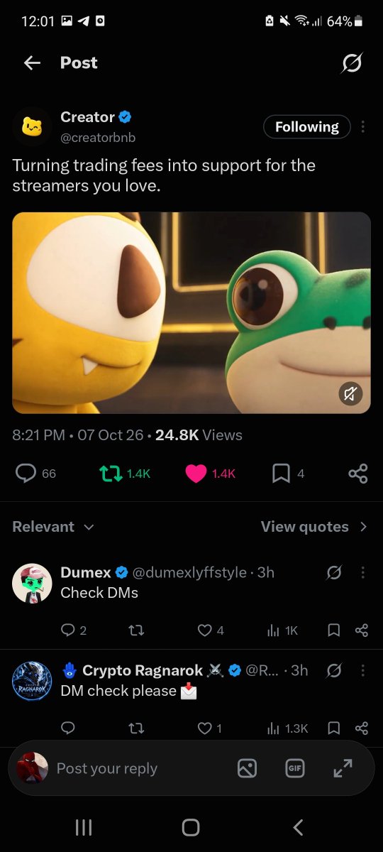 0xSmithAJ's tweet photo. @AFCryptoX @creatorbnb Thx! https://t.co/9lYOR4qi1Z