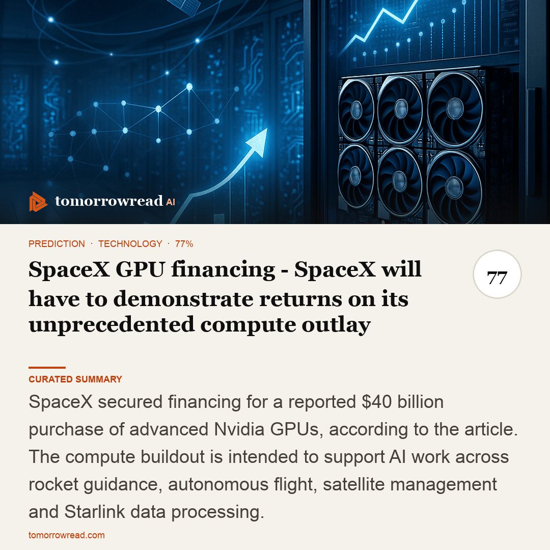 tomorrowread's tweet photo. Congo’s Ebola outbreak surges; Kenya reports its first case. Yemen displacement tops 200,000 as Brent hits $101. SpaceX secures financing for a reported $40B Nvidia GPU purchase.

https://t.co/ixzxh9KHch

#TomorrowRead #AI #WorldNews #Foresight #News https://t.co/A4rlwWwOpz