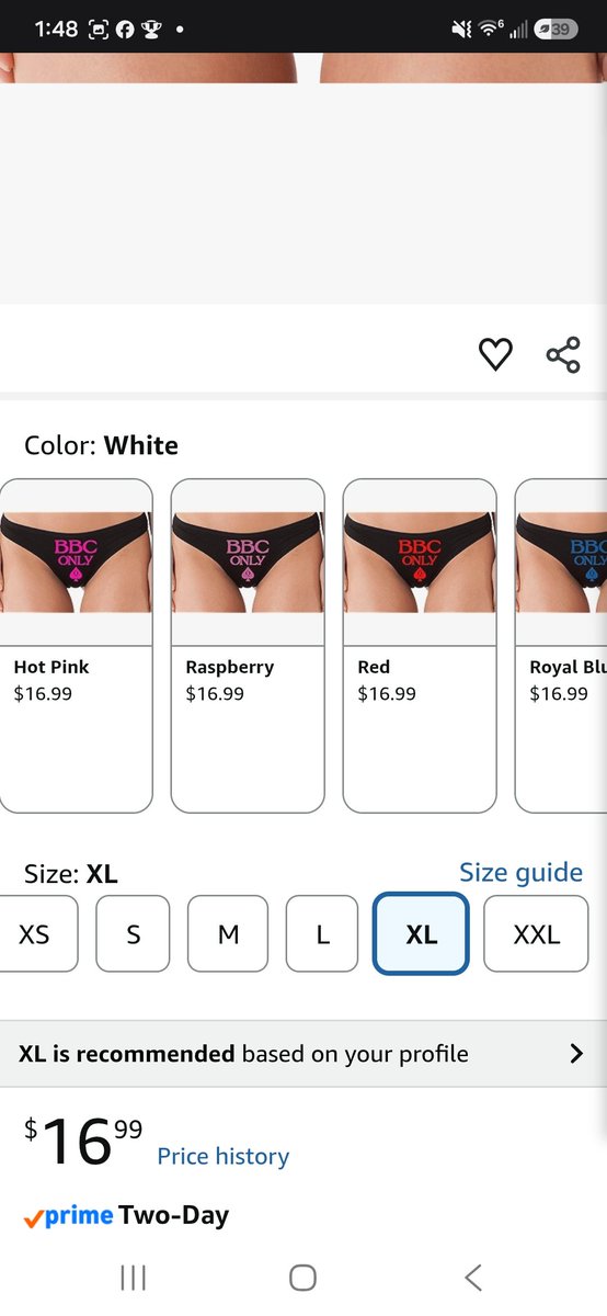 cuckman3838's tweet photo. my bbc master needs me to buy these for me to wear @BBCBullDaddy1 https://t.co/SwLFhVyvij